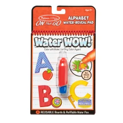 Activity Books>Melissa & Doug Water Wow! Water-Reveal Activity Pad - Alphabet