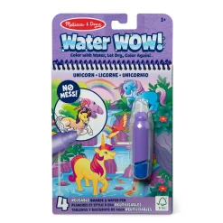 Stickers & Sticker Books>Melissa & Doug Water WOW! Water-Reveal Pad - Unicorn