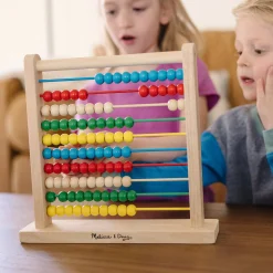 Alphabet & Counting>Melissa & Doug Wooden Abacus