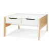 Furniture>Melissa & Doug Wooden Art & Activity Table with Bins
