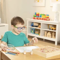 Craft & Stamp Kits>Melissa & Doug Wooden Favorite Things Stamp Set