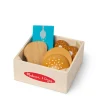 Play Food & Play Sets>Melissa & Doug Wooden Food Groups Play Set – Grains