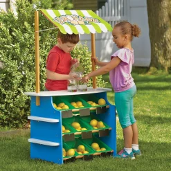 Play Food & Play Sets|Kitchens & Play Centers>Melissa & Doug Wooden Grocery Store / Lemonade Stand