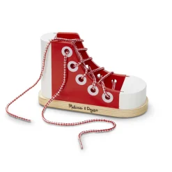 Motor Skills>Melissa & Doug Wooden Lacing Shoe
