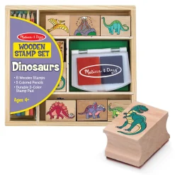 Craft & Stamp Kits>Melissa & Doug Wooden Stamp Set - Dinosaurs