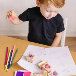 Craft & Stamp Kits>Melissa & Doug Wooden Stamp Set - Friendship