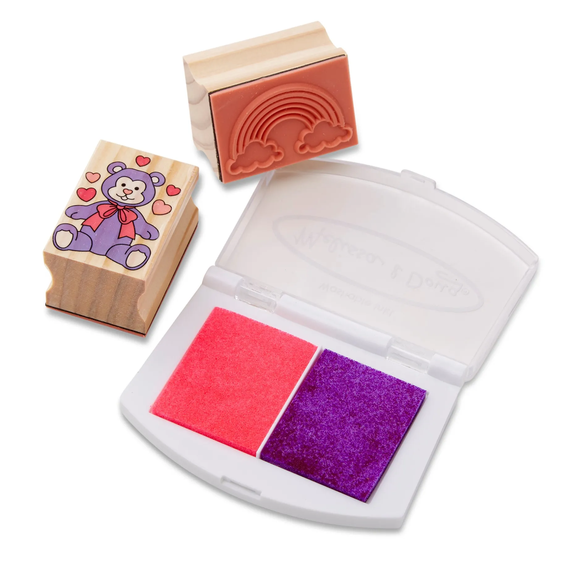 Craft & Stamp Kits>Melissa & Doug Wooden Stamp Set - Friendship