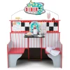 Play Food & Play Sets|Kitchens & Play Centers>Melissa & Doug Wooden Star Diner Restaurant