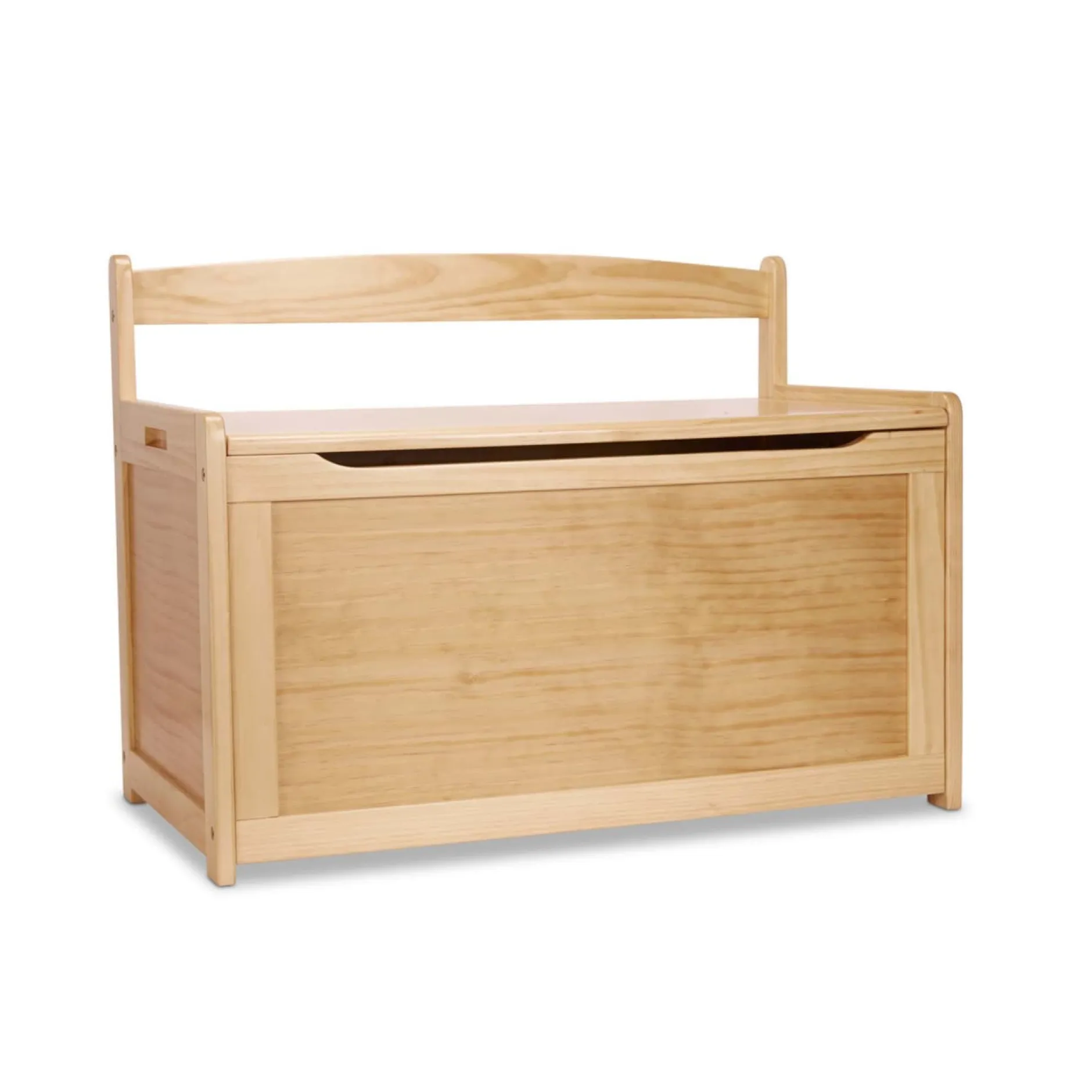 Furniture>Melissa & Doug Wooden Toy Chest (Honey)