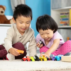 Vehicles & Trains>Melissa & Doug Wooden Vehicle Set