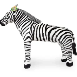 Plush>Melissa & Doug Zebra Lifelike Plush Stuffed Animal
