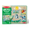 Animals & Nature Puzzles>Melissa & Doug Zoo Animals Sound Puzzle - 8 Pieces